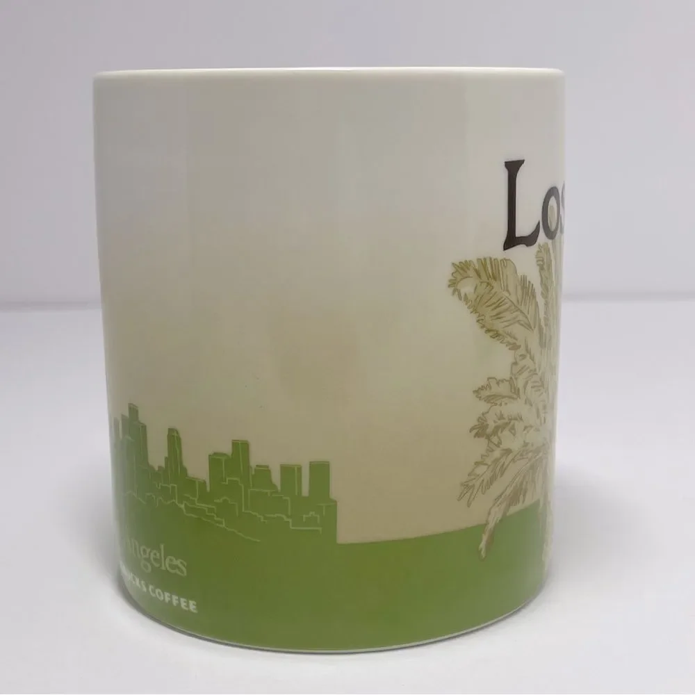Starbucks Los Angeles Coffee Mug 2008 Collector Series 16 oz Cup